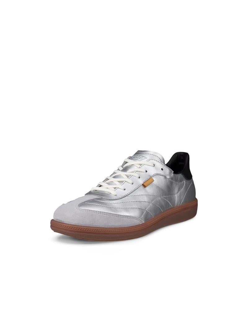 Silver ECCO SOFT 11 W LACE SNEAKER