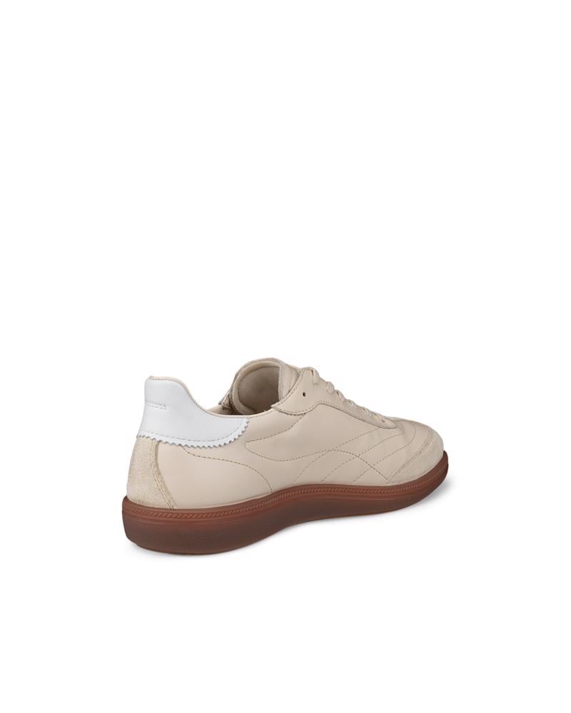 Beige ECCO SOFT 11 W LACE SNEAKER