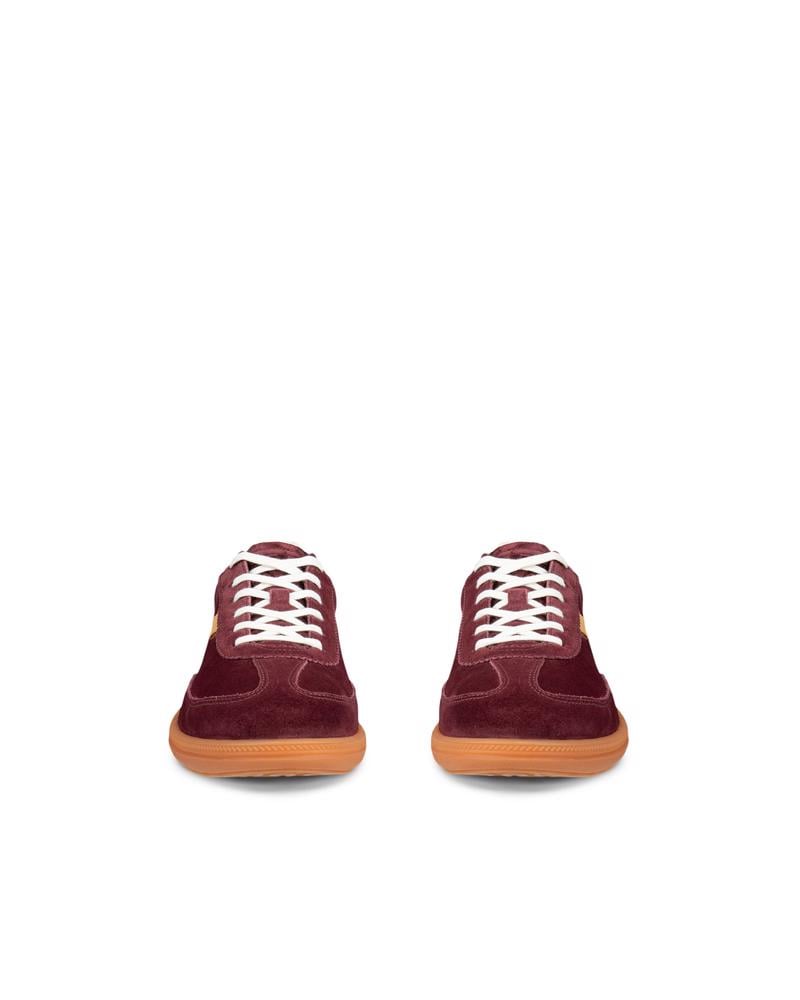Red ECCO SOFT 11 W LACE SNEAKER