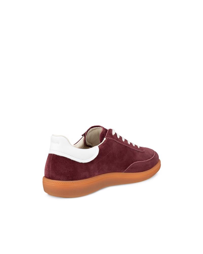 Red ECCO SOFT 11 W LACE SNEAKER