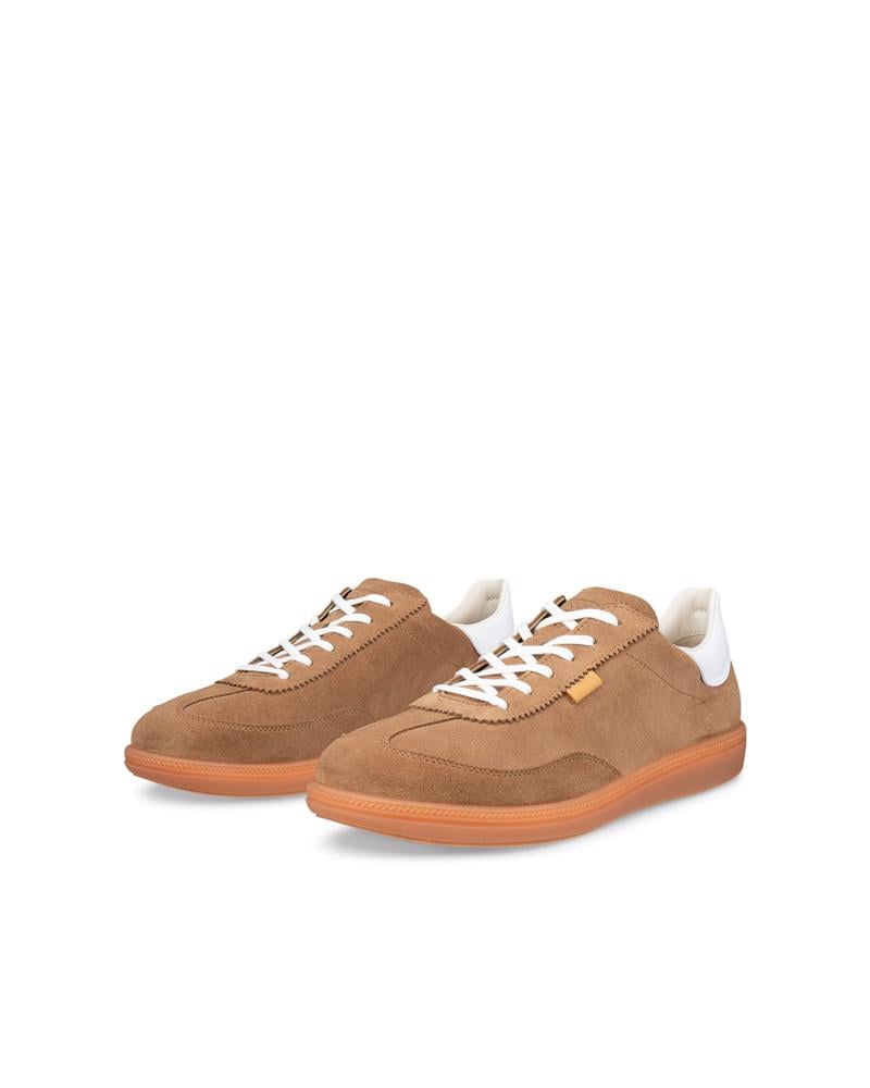 بني ECCO SOFT 11 W LACE SNEAKER