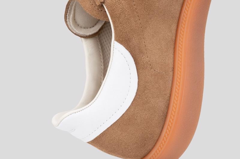 بني ECCO SOFT 11 W LACE SNEAKER