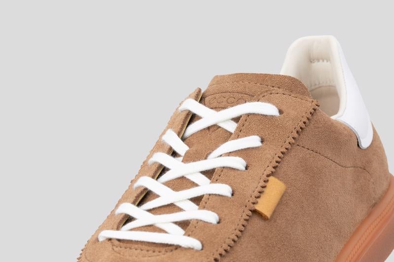 بني ECCO SOFT 11 W LACE SNEAKER