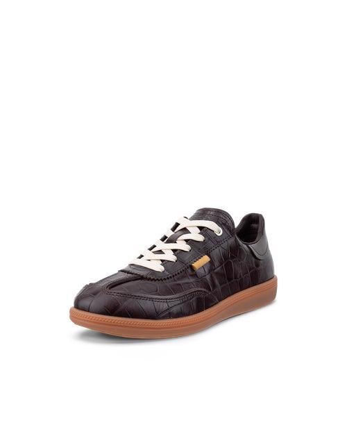 بني ECCO SOFT 11 W LACE SNEAKER