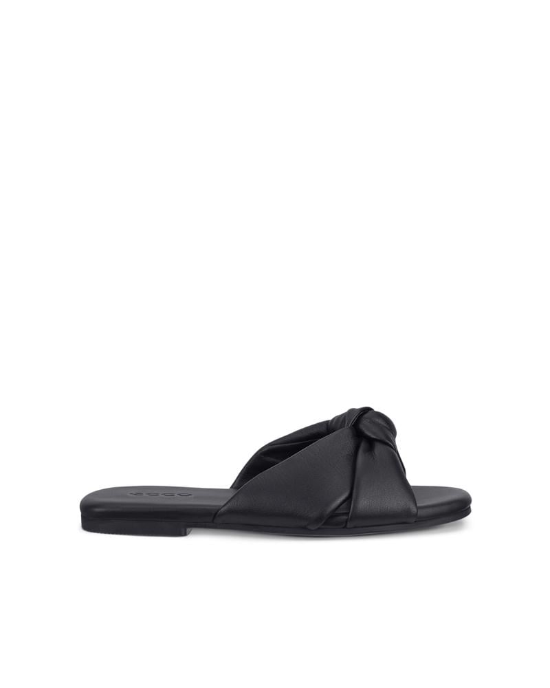 BLACK ECCO Marylou Slide