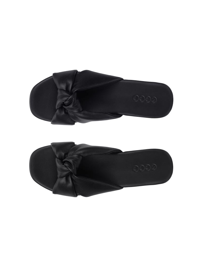 BLACK ECCO Marylou Slide