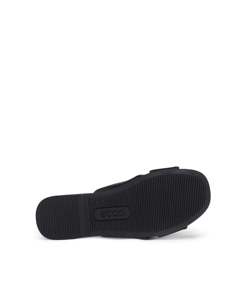 BLACK ECCO Marylou Slide