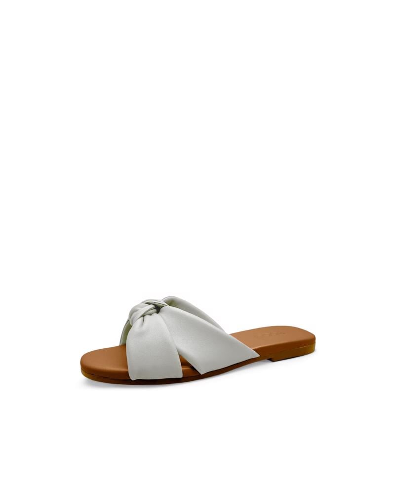 White ECCO Marylou Slide