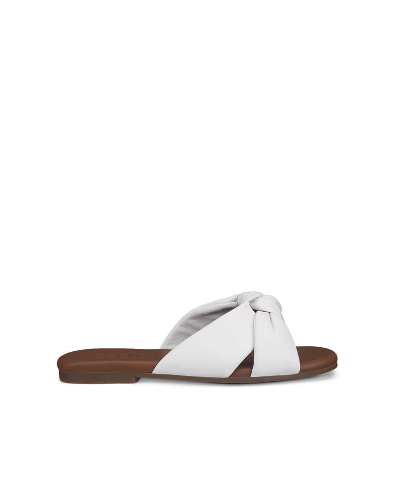 White ECCO Marylou Slide