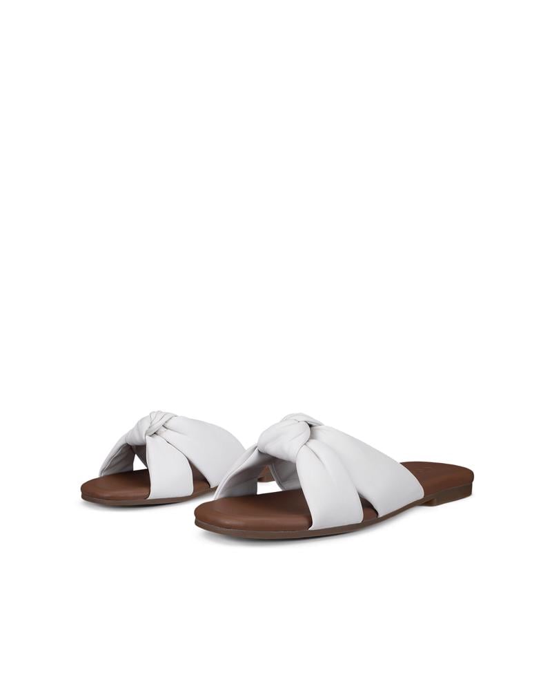 White ECCO Marylou Slide