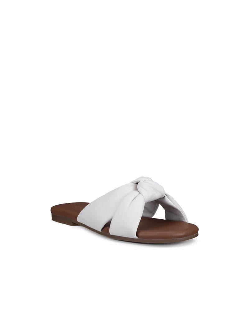 White ECCO Marylou Slide