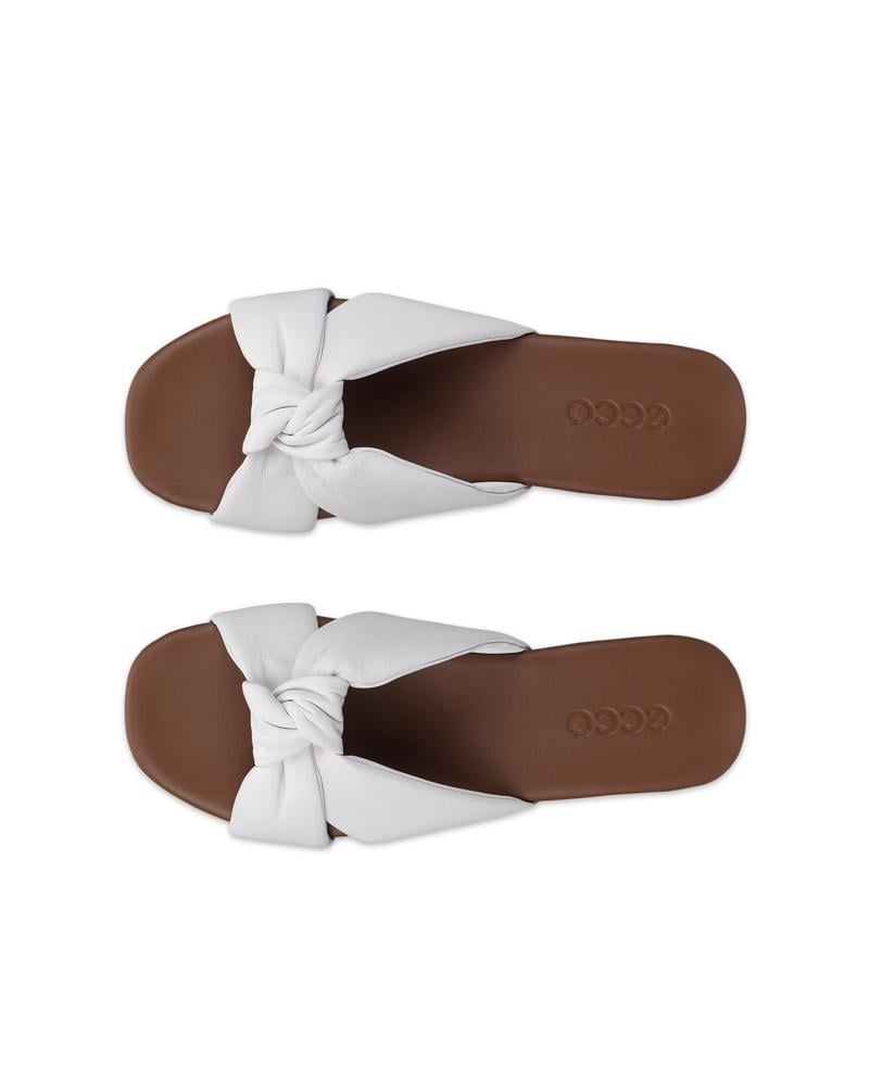 White ECCO Marylou Slide