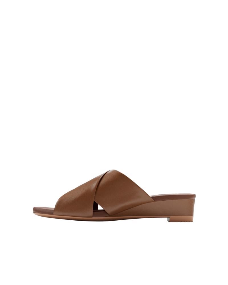 Brown ECCO ASTRID WEDGE W SLIDE
