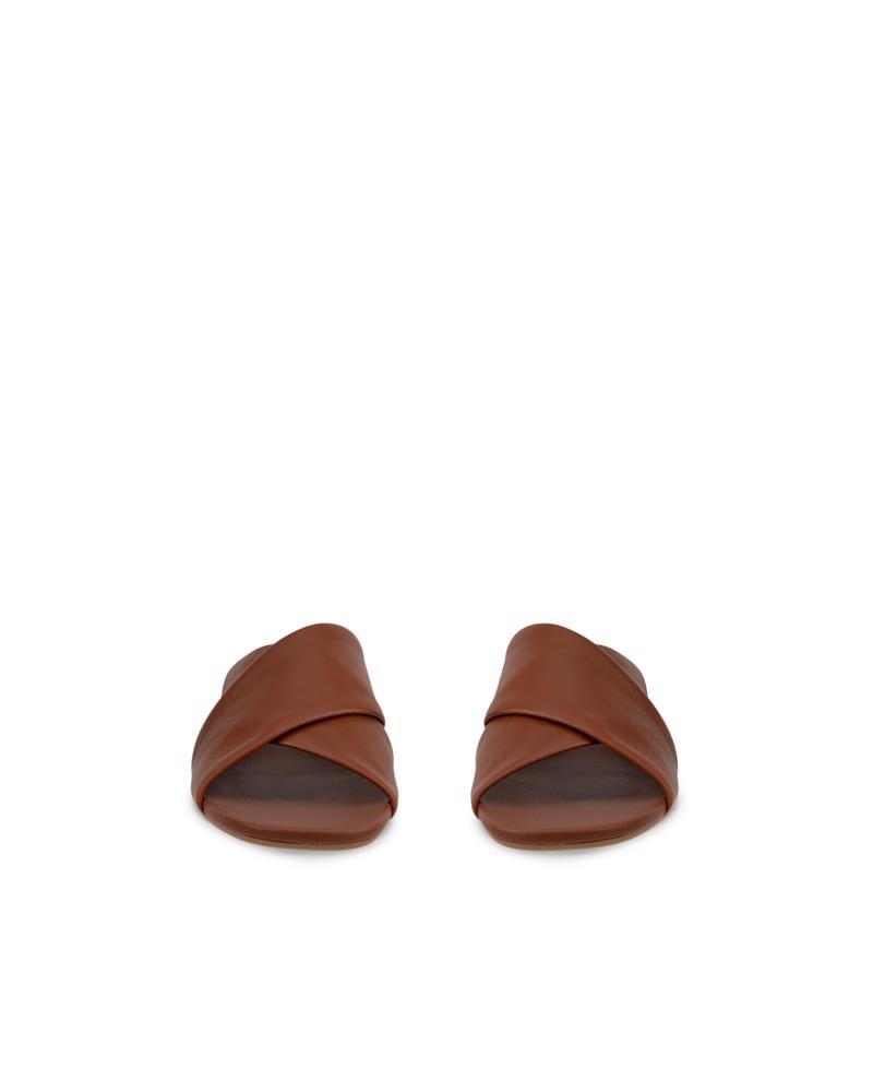 Brown ECCO ASTRID WEDGE W SLIDE