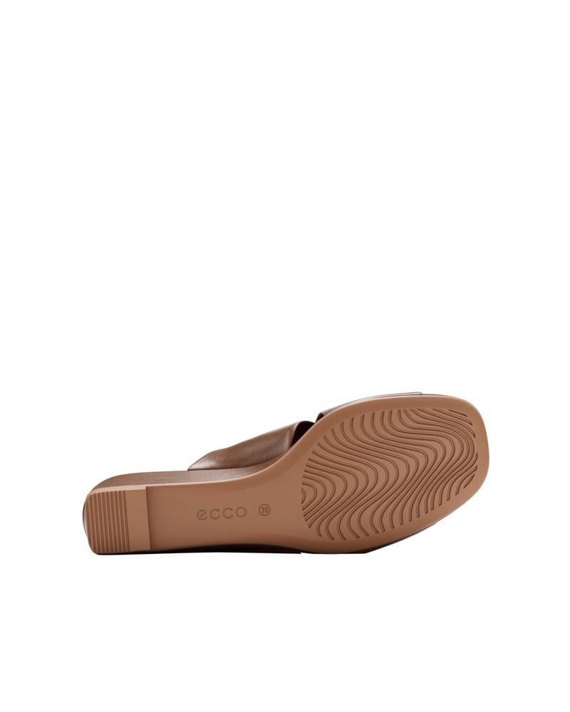 Brown ECCO ASTRID WEDGE W SLIDE