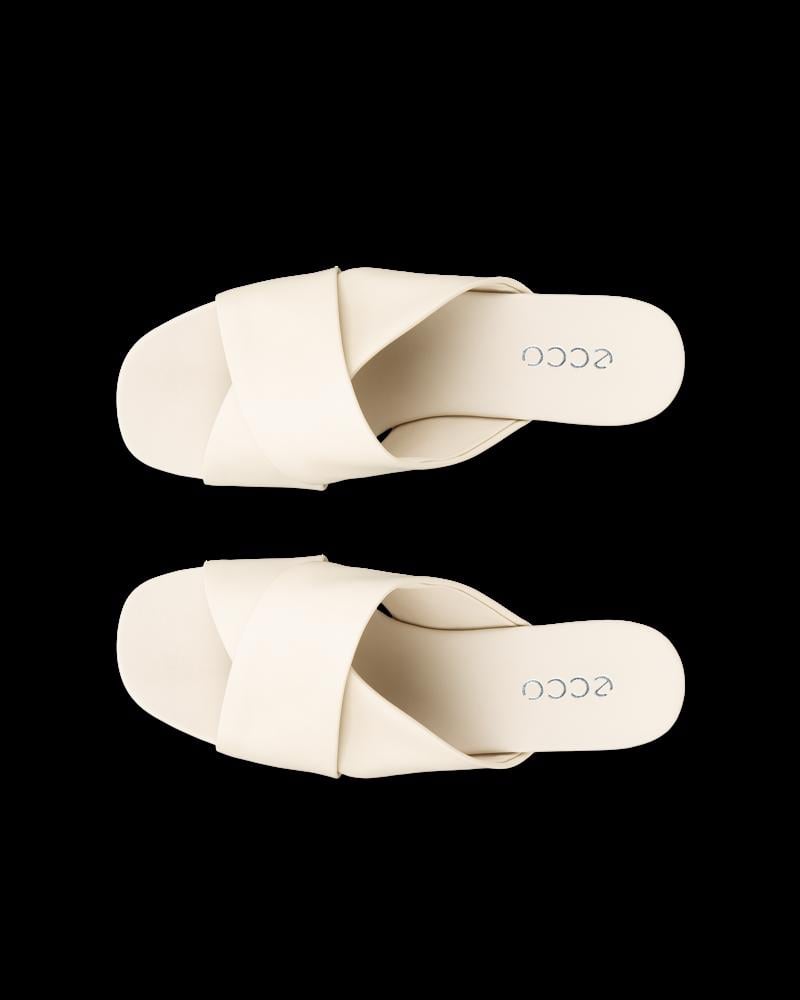 Beige ECCO ASTRID WEDGE W SLIDE