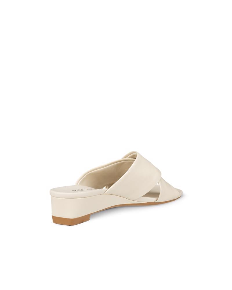 Beige ECCO ASTRID WEDGE W SLIDE