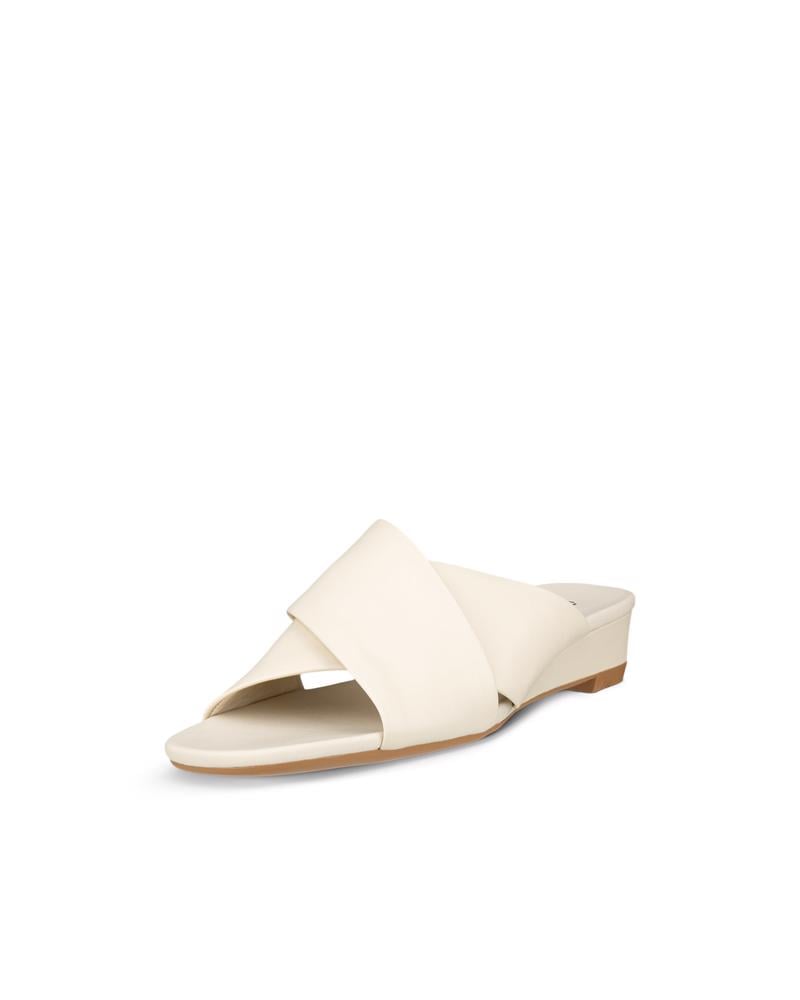 Beige ECCO ASTRID WEDGE W SLIDE