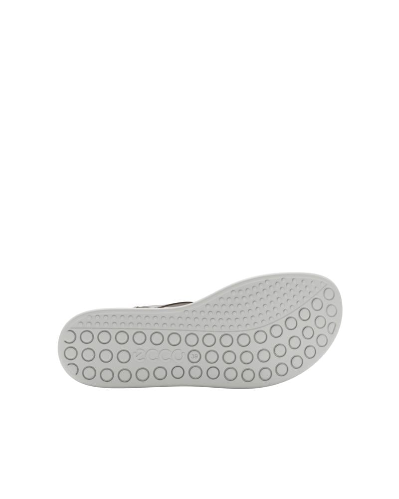 ذهبي ECCO SOFT SANDAL W CROSS STRAP