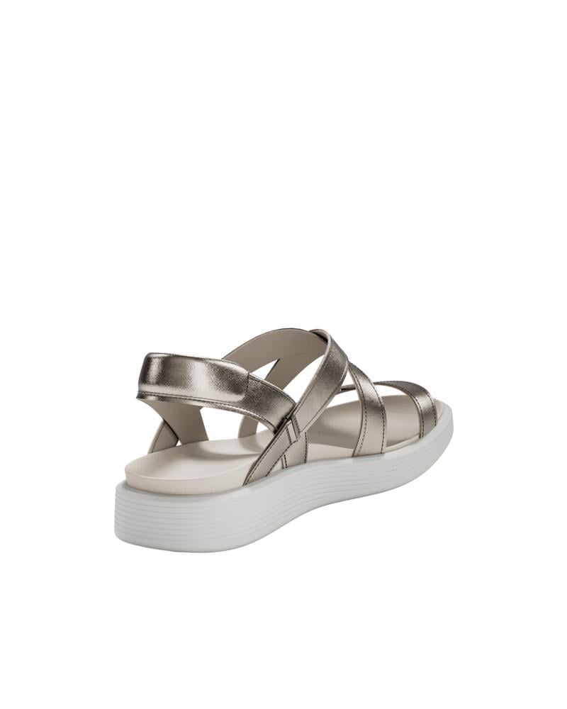 ذهبي ECCO SOFT SANDAL W CROSS STRAP