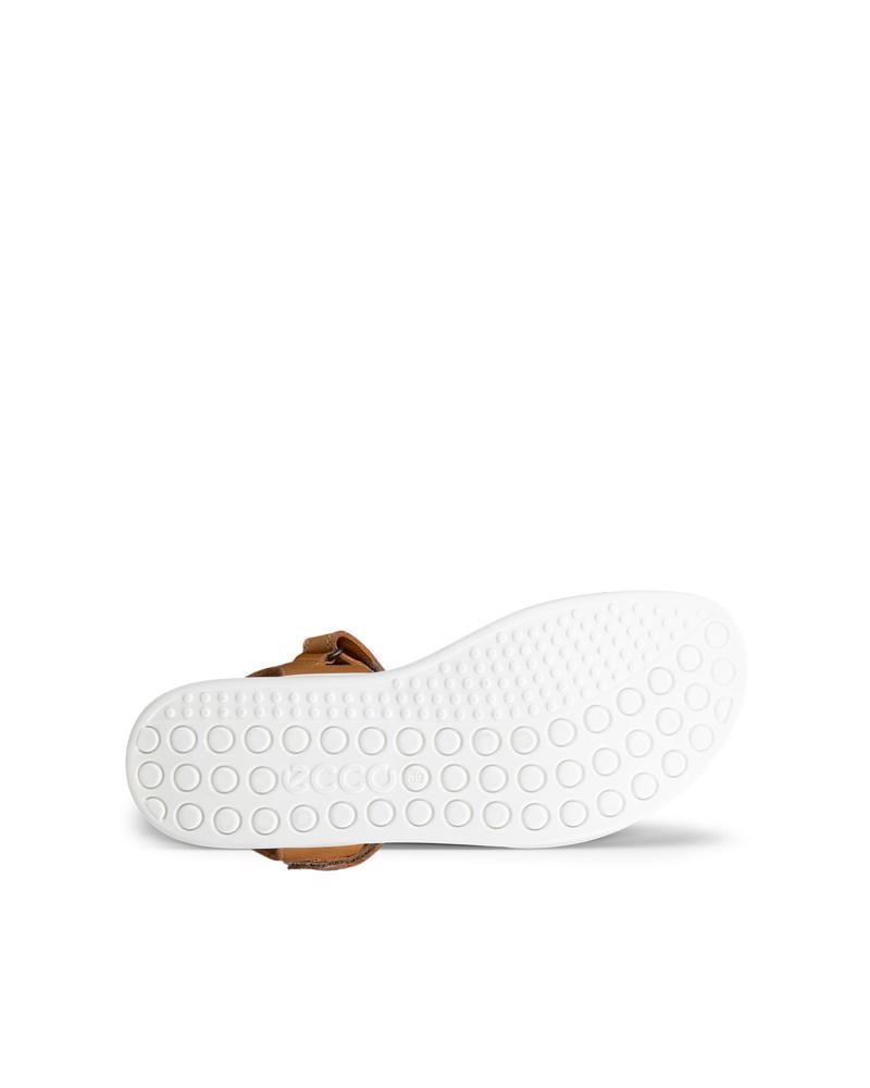 Brown ECCO SOFT SANDAL W  2-STRAP