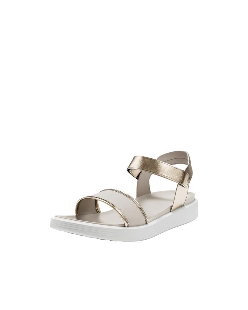 Beige ECCO SOFT SANDAL W  2-STRAP