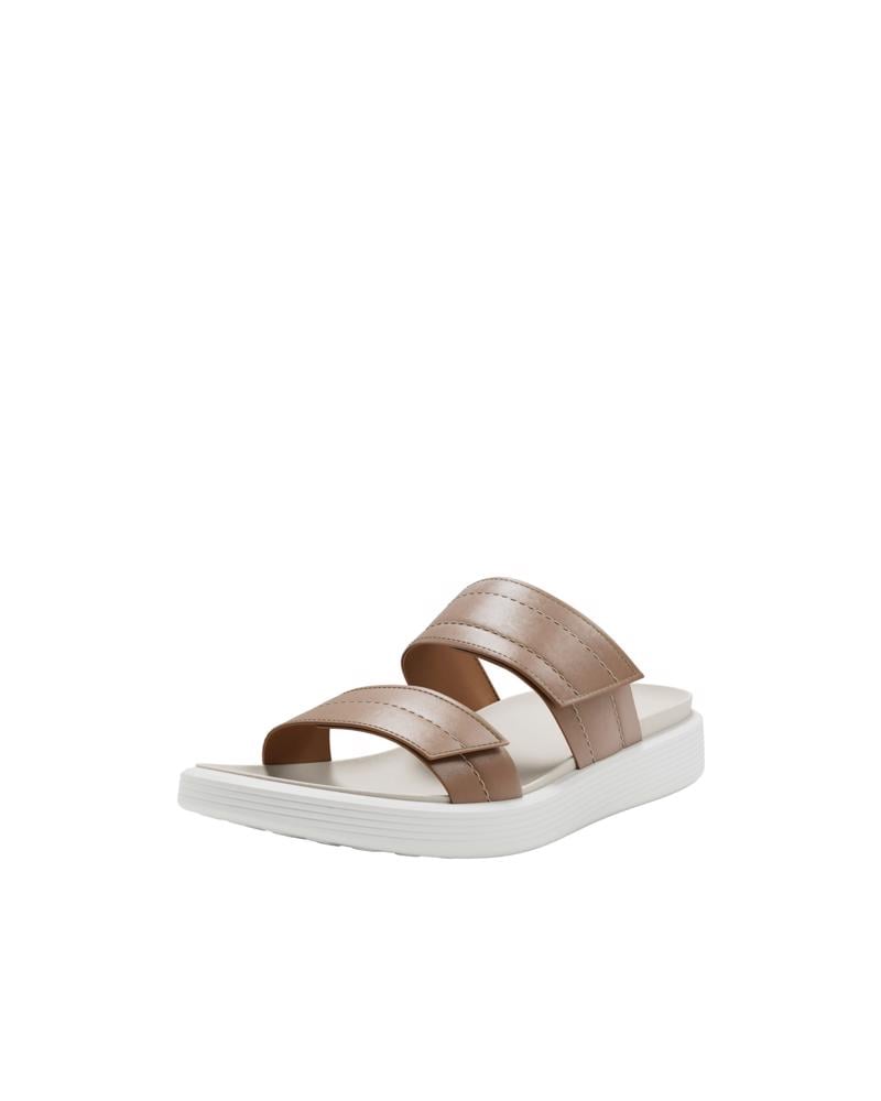 Brown ECCO SOFT SANDAL W SLIDE