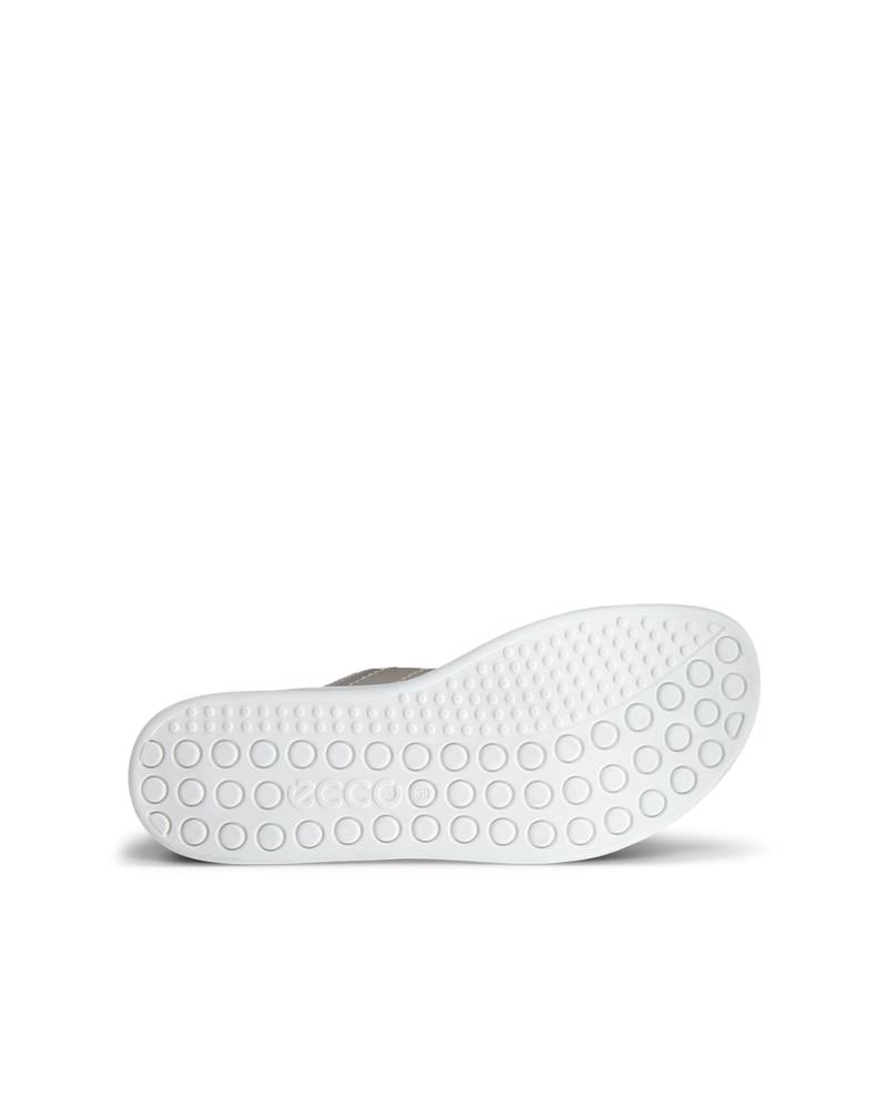 Beige ECCO SOFT SANDAL W SLIDE