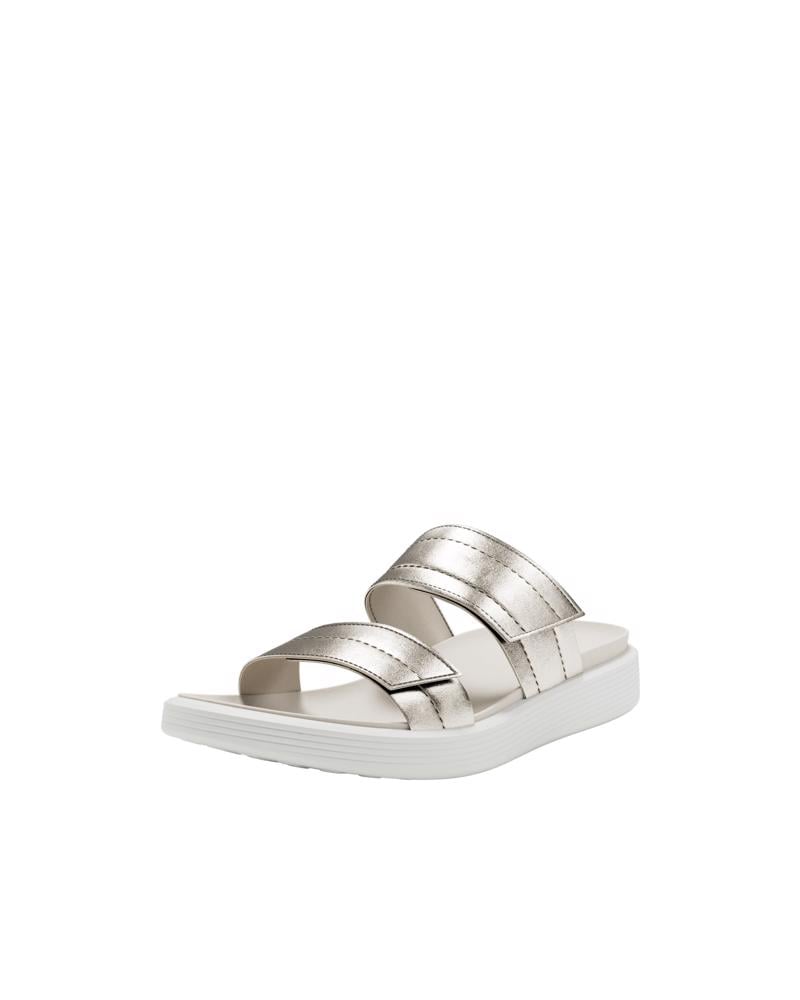 Beige ECCO SOFT SANDAL W SLIDE