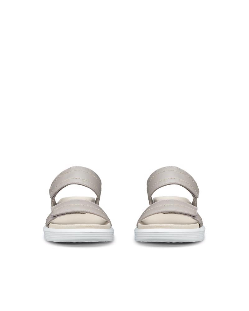 Beige ECCO SOFT SANDAL W SLIDE