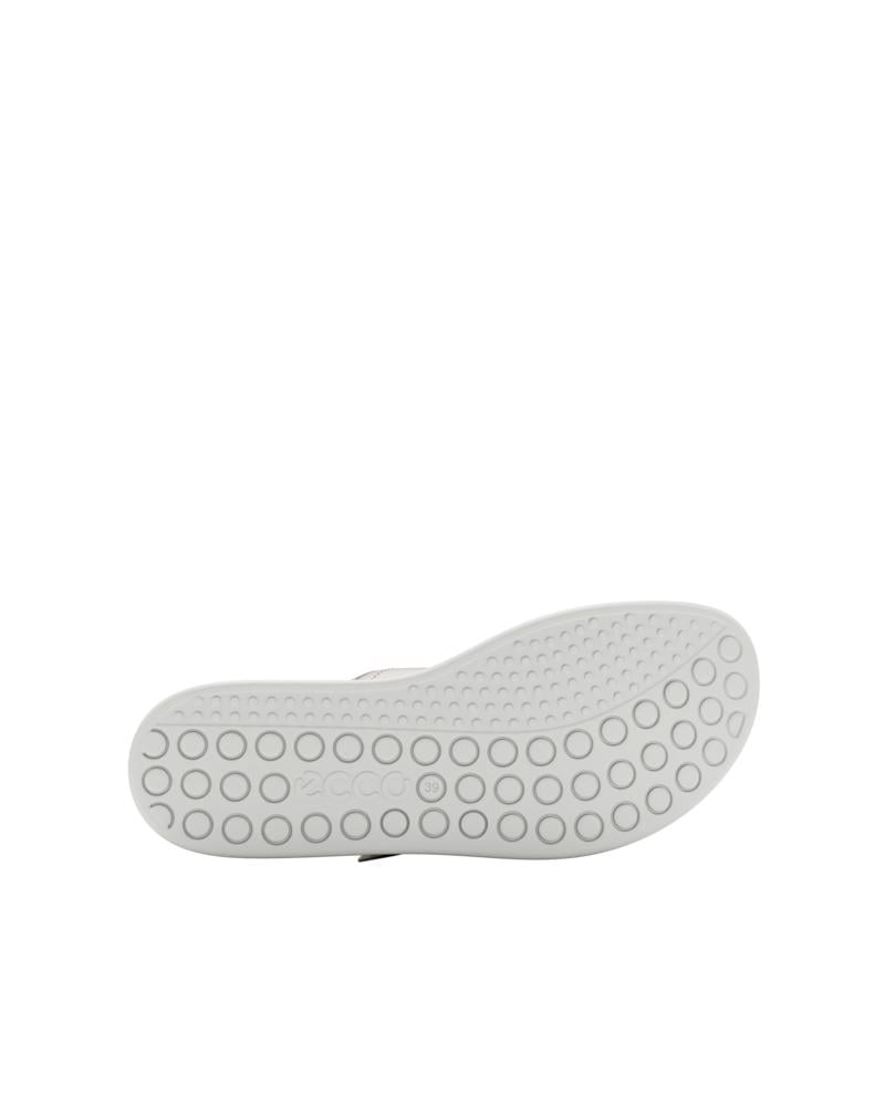 Beige ECCO SOFT SANDAL W SLIDE