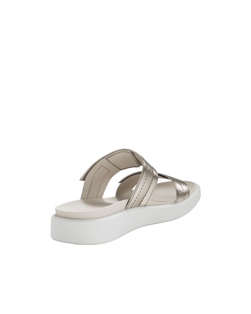 Beige ECCO SOFT SANDAL W SLIDE