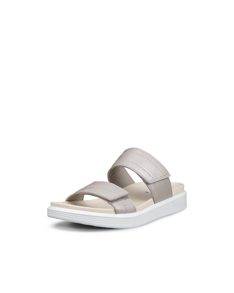 Beige ECCO SOFT SANDAL W SLIDE