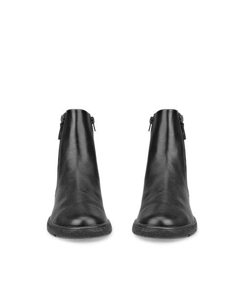 BLACK ECCO BELLA 2 W ZIP BOOT