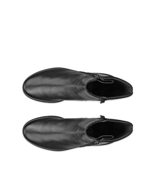 BLACK ECCO BELLA 2 W ZIP BOOT
