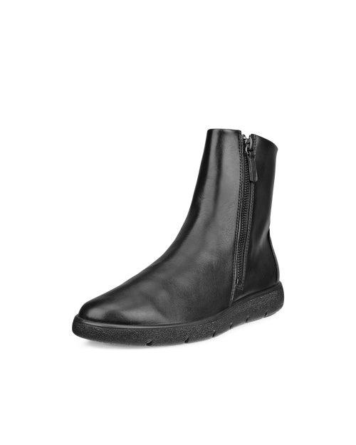 BLACK ECCO BELLA 2 W ZIP BOOT