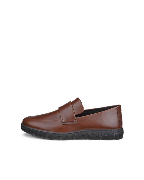 Brown ECCO BELLA 2 W LEA LOAFER
