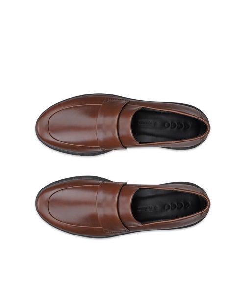 Brown ECCO BELLA 2 W LEA LOAFER