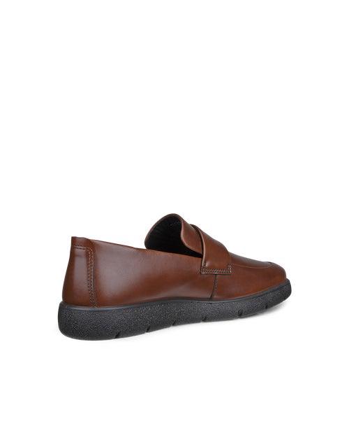 Brown ECCO BELLA 2 W LEA LOAFER