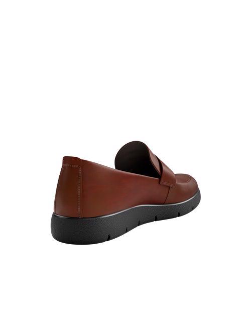 Brown ECCO BELLA 2 W LEA LOAFER