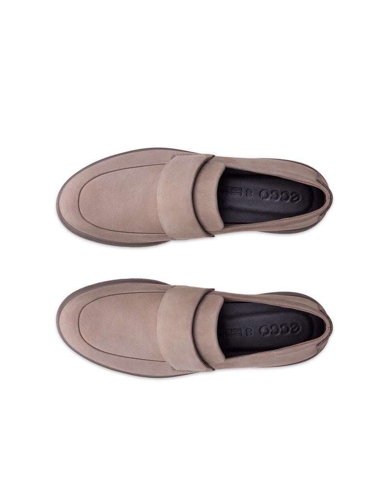Brown ECCO BELLA 2 W LEA LOAFER