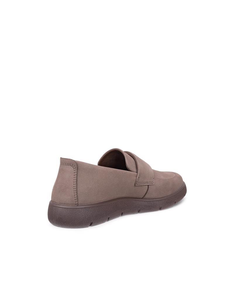 Brown ECCO BELLA 2 W LEA LOAFER