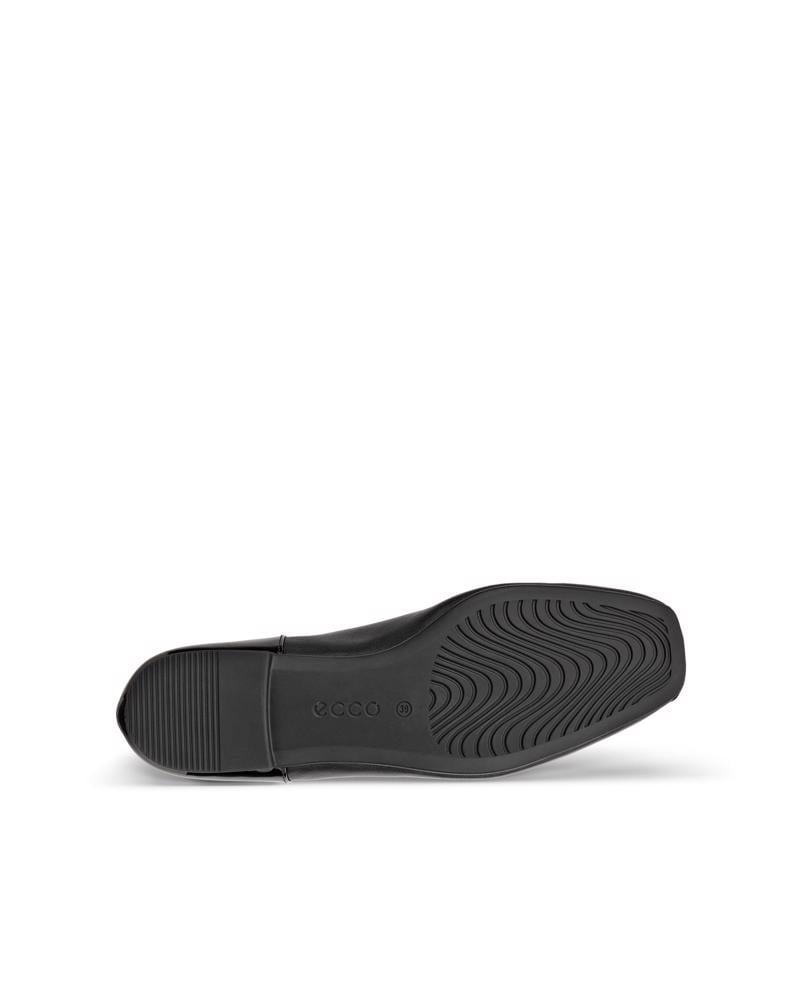BLACK ECCO Margot W LEA BALLERINA
