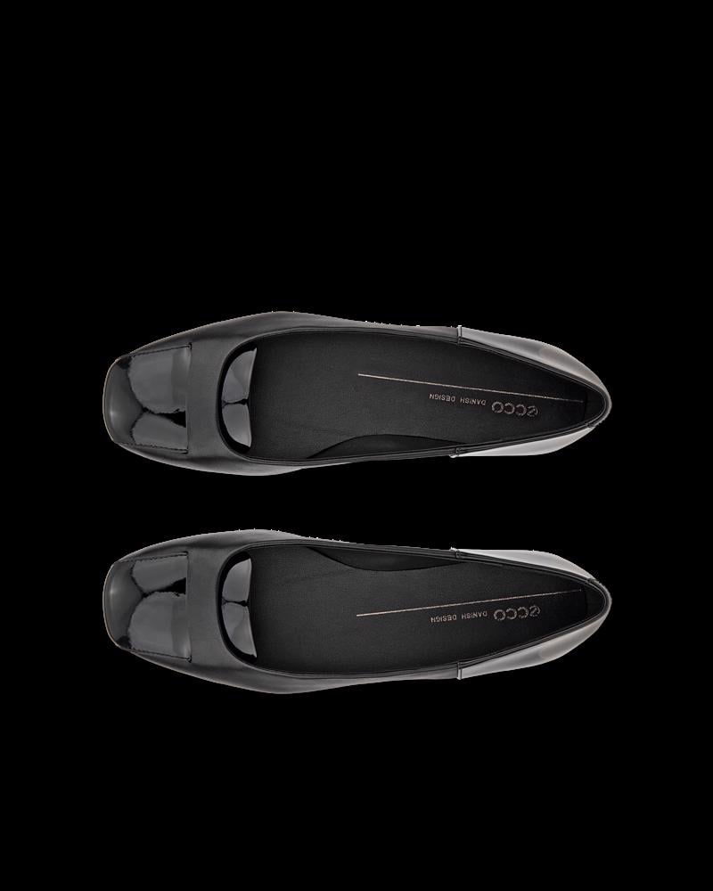 BLACK ECCO Margot W LEA BALLERINA