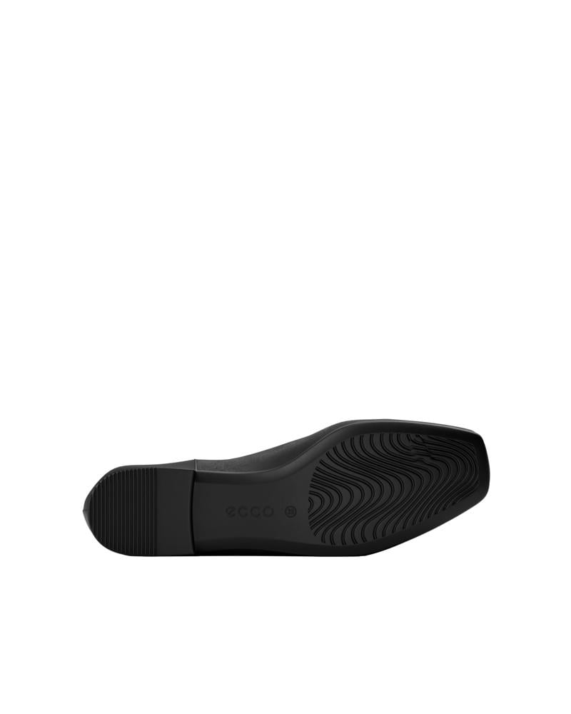 BLACK ECCO Margot W LEA BALLERINA