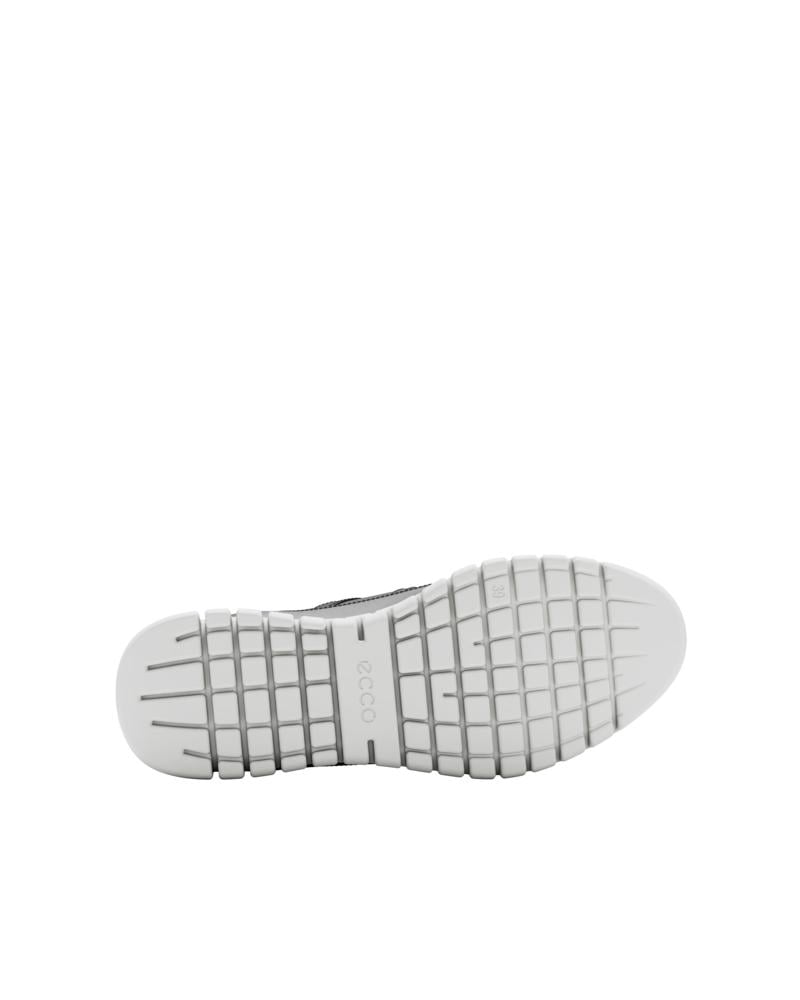 BLACK ECCO GRUUV LITE W TEX SNEAKER