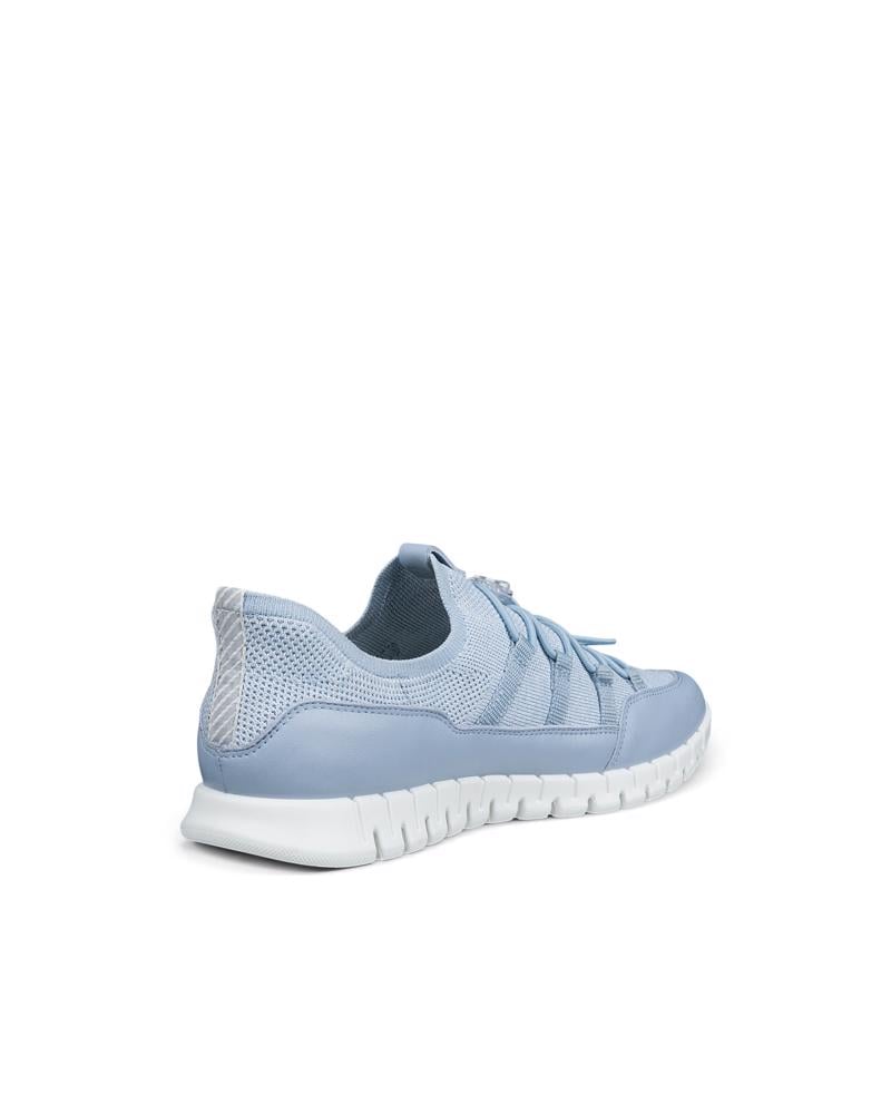 BLUE ECCO GRUUV LITE W TEX SNEAKER