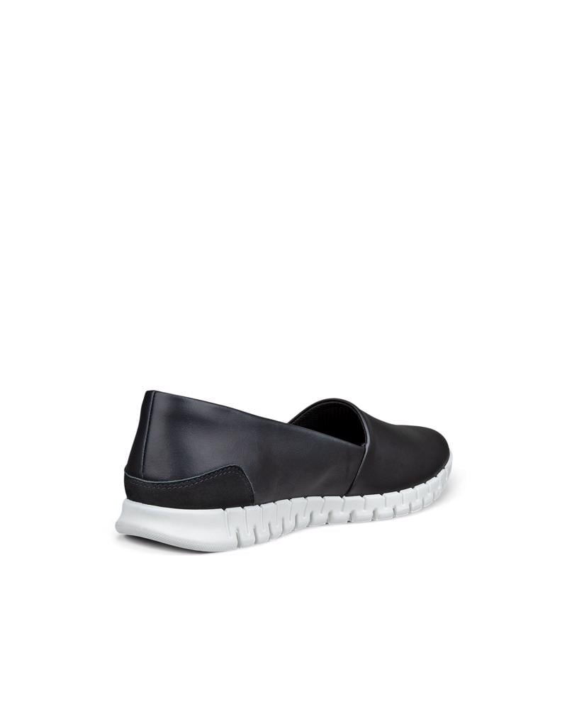BLACK ECCO GRUUV LITE W ESPADRILLE