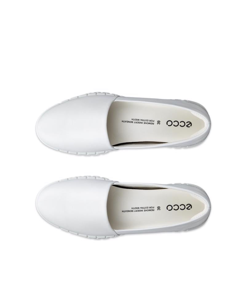 White ECCO GRUUV LITE W ESPADRILLE