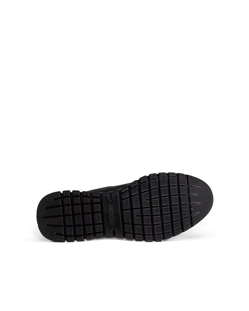 BLACK ECCO GRUUV LITE W EASY SLIP